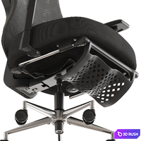 Hbada Ergonomic Office Chair 3D Model Vray, Corona