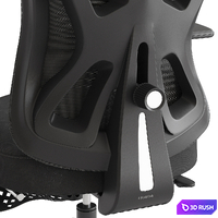 Hbada Ergonomic Office Chair 3D Model Vray, Corona