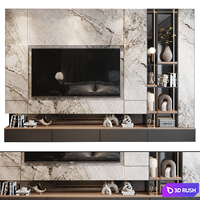 TV Shelf KTV139 3D Model Corona