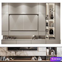 TV Shelf KTV139 3D Model Corona