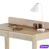 Arandu desk Madai chair 3D Model Vray, Corona
