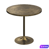 Heviz Bistro Table 3D Model Vray, Corona