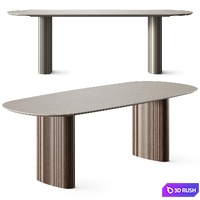 BoConcept Santiago Dining Table 3D Model Vray, Corona