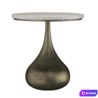 Mateo Side Table Aged Brass 3D Model Corona