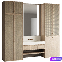 Bathroom Furniture03 3D Model Corona