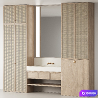 Bathroom Furniture03 3D Model Corona