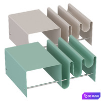 Coffee table Julia 3D Model Corona
