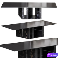 PLATIUM W Coffee Table By 100mileny 3D Model Corona
