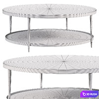 Oberon Cocktail table by bakerfurniture 3D Model Corona
