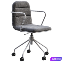 Office chair Botta by La Redoute 3D Model Corona