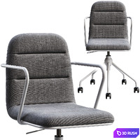 Office chair Botta by La Redoute 3D Model Corona