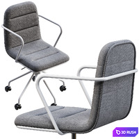 Office chair Botta by La Redoute 3D Model Corona