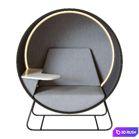 Office cubicle Connection Kuppel 3D Model Corona