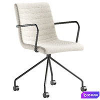 Clip Office Chair 3D Model Corona