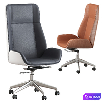Armchair TopChairs Crown SN 3D Model Corona