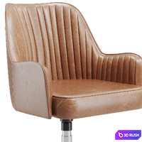 Curie Swivel Chair 3D Model Vray, Corona