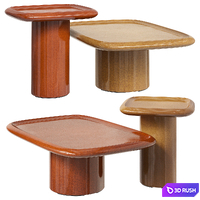 Selby outdoor tables from Soho Home 3D Model Vray, Corona