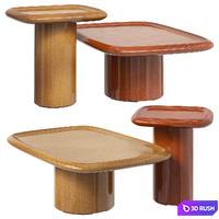 Selby outdoor tables from Soho Home 3D Model Vray, Corona