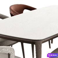 Chair Hopp Konyshev PLAYGROUND MODERN Table 3D Model Corona