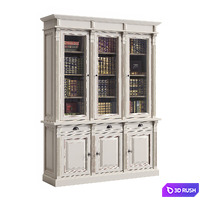 MONIQUE FURNITURE bookcases 2 3D Model Vray, Corona
