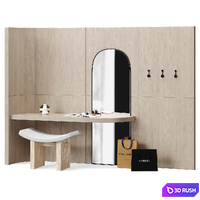 Hallway zone Secolo - DN01 3D Model Corona