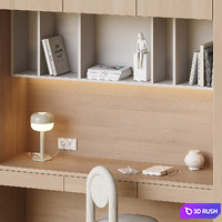 Workplace NG12 3D Model Vray, Corona