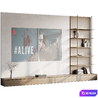 TV Set VAVA Projector 3D Model Vray, Corona