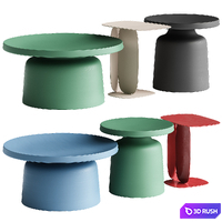 Coffee table Kaine, Newman 3D Model Corona