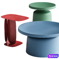 Coffee table Kaine, Newman 3D Model Corona