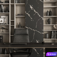 Boss Desk - Office Furniture 622 3D Model Vray, Corona