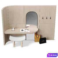 Hallway zone Secolo - DN01 3D Model Corona