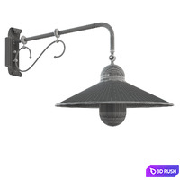 Bra Cremasco illuminazione Portico art.420 3D Model Vray