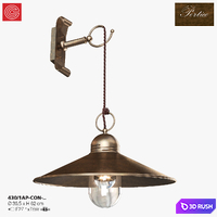 Bra Cremasco illuminazione, Portico art.430 3D Model
