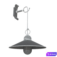 Bra Cremasco illuminazione, Portico art.430 3D Model Vray
