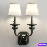 Bra Hudson Valley Lighting Standard 382-OB 3D Model