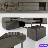 Poltrona Frau JOBS 3D Model Vray