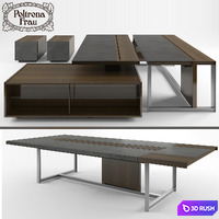 Poltrona Frau JOBS 3D Model Vray