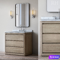 MARTENS SINGLE VANITY 3D Model Vray