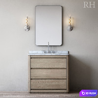 MARTENS SINGLE VANITY 3D Model Vray