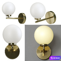 WALL LAMP BUBBLE CHANDELIER 3D Model Corona