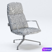 Walter Knoll FK 86 Lounge 3D Model Vray