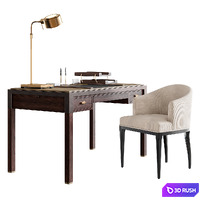 Desk 3D Model Vray, Corona