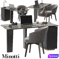 Minotti Jacob desk set