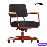 Vitra Fauteuil Direction Pivotant 3D Model Corona