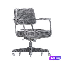 Vitra Fauteuil Direction Pivotant 3D Model Corona
