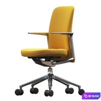 Vitra Pacific Office Chair 3D Model Corona