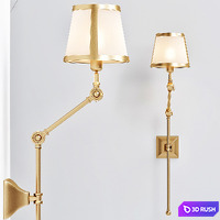 Wall Lamp Brunswick Eichholtz 3D Model Vray