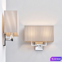 Wall Lamp Westbrook Eichholtz 3D Model Vray