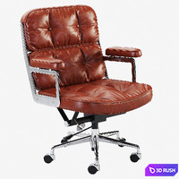 Eames Executive Lobby Chair Waxed