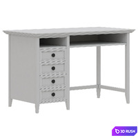 Dantone Home Junior Desk with Drawers 3D Model Vray